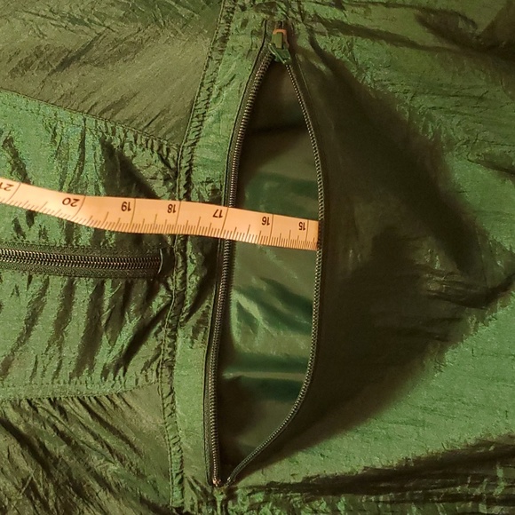 EUC WINNER Windbreaker Men's XL oversized fit in Emerald green - Picture 3 of 16